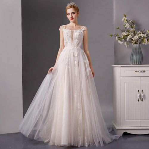 6086 wedding dress vestidos de novia 2020 sukienka plus size robe de mariee princesse suknie ślubne boho robe mariage femme 2020