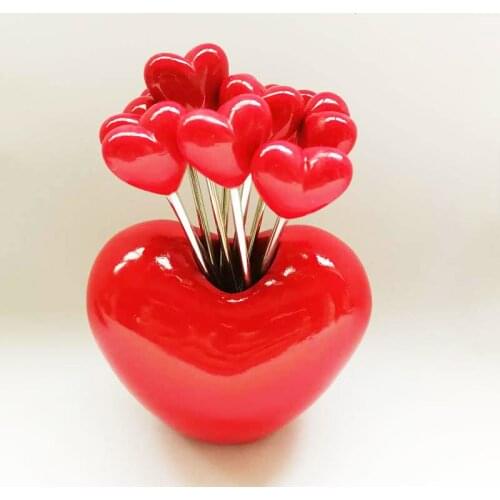 Bento Picks Bento Box Accessories Garfos Fruit Forks Toothpick Holder for Snacks Mini Star Heart Cake Dessert Food Pick Decor