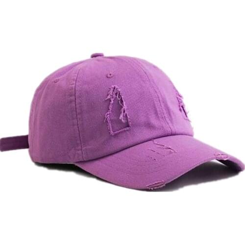 Spring Summer Solid Color Cotton Casquette Baseball Cap Adjustable Snapback Hats for Men and Women 16