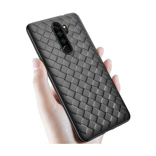 For Xiaomi Redmi Note 8 Pro Case Luxury BV Grid Weaving Slim soft Protect back cover case for xiaomi redmi note 8 8pro note8 9S