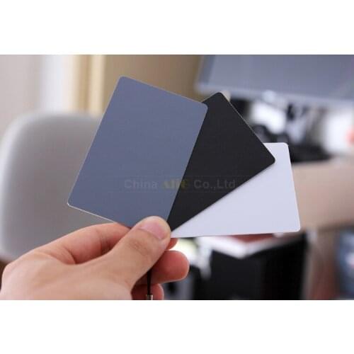 Black white gray balance card A200 A290 A390 A450 A500 A550 A560 A580 A77 A99 A3500 camera