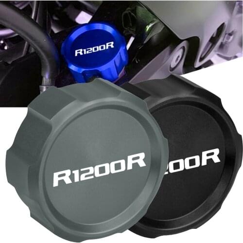 FOR BMW R1200R R1200 R 1200R 2007 2008 2009 2010 2011 2012 2013 2014 Motorcycle CNC Accessories Cylinder Reservoir Cover caps
