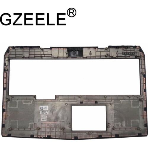 GZEELE new for DELL ALIENWARE 17 R2 17 R3 series UPPER CASE PALMREST topcase cover YGF8D 0YGF8D black keyboard bezel top cover