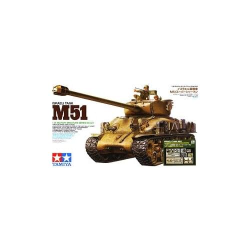 Book TAMIYA 25180 Israeli Tank M51 Super Shaman
