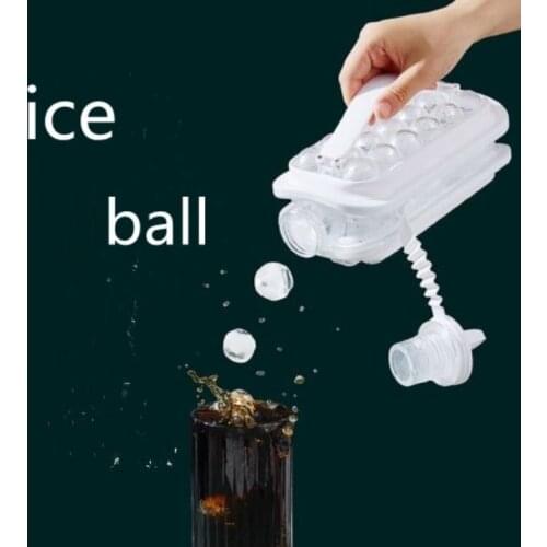 Ice Making Box Portable Ice Box Frozen Ice Artifact Mold Household Silicone Multifunctional Ice Maker Ice Cube Mold Kitchen