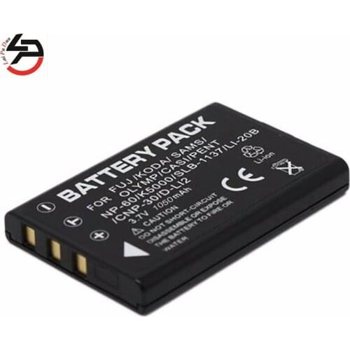 LPD 1050mah 100% brand new Replacement Camera Battery For Kodak KLIC 5000 KLIC 5000 DX7630 DX7440 LS753 LS743 LS633 LS443 LS420