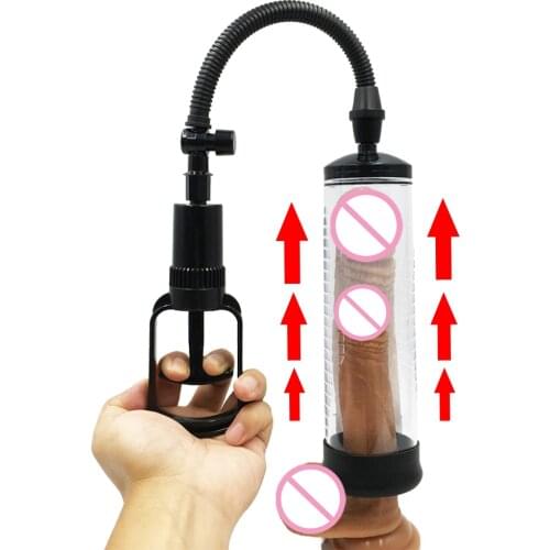 Penis Delay Trainer Penis Pump Vacuum Enlargement Male Enhancement Erection Dick Cock Pump Penis Masturbator Sex Toys For Men
