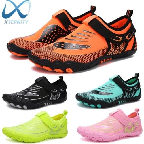 2021 New Breathable Aqua Shoes Unisex Swimming Water Shoes Outdoor Beach Sandals Barefoot Upstream Footwear Diving Sneakers Men