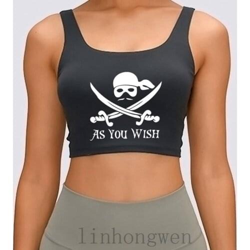 New Design Princess Bride As You Wish Women Tank Top Building Spring Autumn Slim Novelty Character S-XL Fitank Top