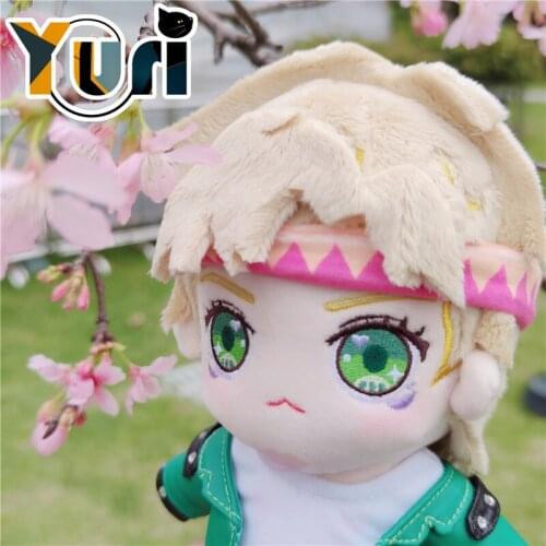 Limited JoJos Bizarre Adventure Caesar Anthonio Zeppeli Plush 20cm Doll Stuffed Body Clothes Clothing Cute Collection Gift New C
