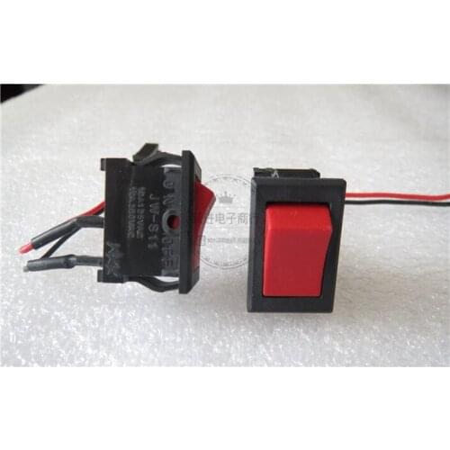 Original new 100% JW-S11 high current rocker power supply 2pin 2gear with line rocker switch 10A250V