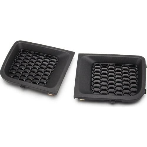L+ R Front Bumper Lower Grille Bezel Cover for Jeep 2015-2017
