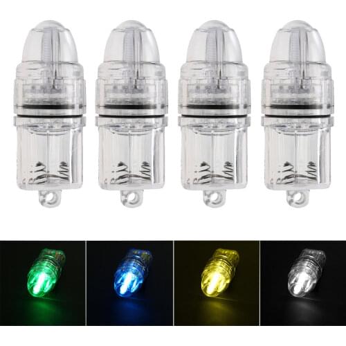 Underwater Deep Drop Led Flashlight Fish Attracting Indicator Squid Fish Lure Light Night Fishing Lamp Use In 600m Water Depth