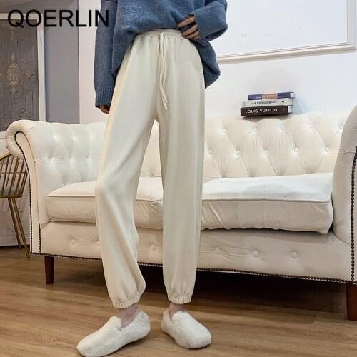 Женские брюки с высокой посадкой QoerliN China At AliExpress