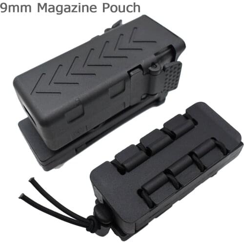 Tactical Magazine Pouches 9mm Mag Pouch 360 Degree Rotatable Military Hunting Glock17 M9 92 Pistol Magazine Belt Pouch Bag