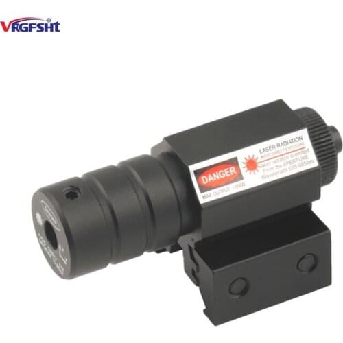 Tactical Mini Glock Is Fitted With Red Laser Sight For 11mm To 20mm Weaver Picatini Guide