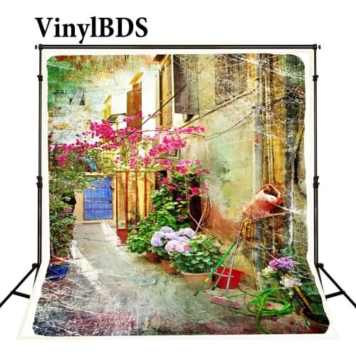 VinylBDS Flowers Background Vintage Wedding Backdrop City Photo Backdrop Naturism Children Photos Children Photo Background