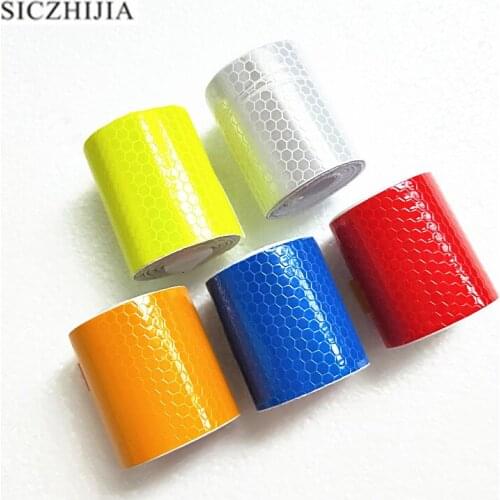 Waterproof solid color safety warning tape car motorcycle sticker for Jaguar XF XJS XJ XK S-TYPE X-TYPE XJ8 XJL XJ6 XKR XK8