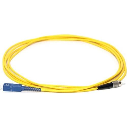 ZHWCOMM 10pcs/lot 3m High quality SC-FC single-mode fiber optic patch cord Optic Cable Network Jumper Free Shipping