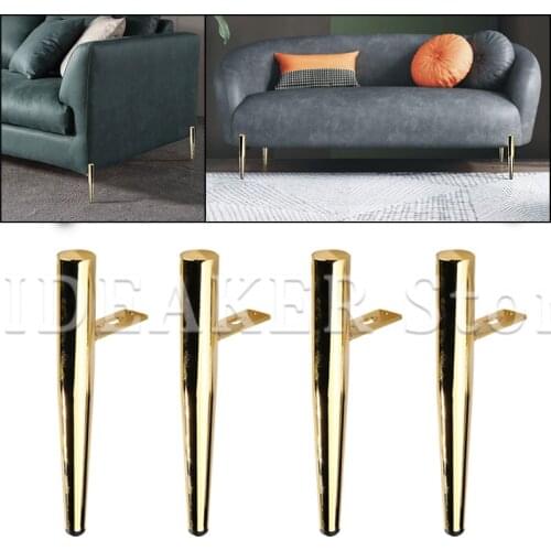 4PCS Light Luxury Simple Furniture Foot Sofa Foot TV Cabinet Foot Tea Table Foot Furniture Support Foot Hardware Accessories