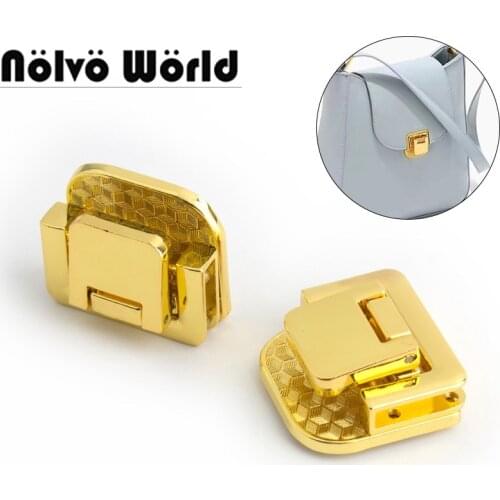 5-10-30sets 33*35mm Bag locks for women bag handbag lock wholesale Zinc alloy lock