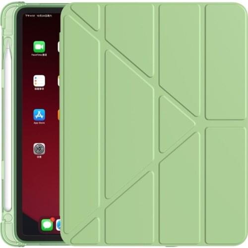 Case For 2020 iPad 10.2 8th 2018 2017 9.7 Mini 5 2021 Pro 11 10.5 Air 3 4 Smart Cover With Pencil Holder iPad 5th 6th Generation
