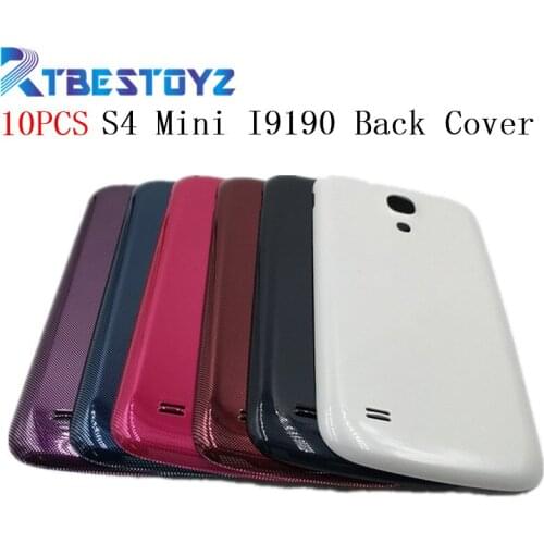 RTBESTOYZ Replacement For Samsung Galaxy S4 Mini Back Housing Cover Case For Samsung S4 Mini i9190 i9195 Door Battery Cover