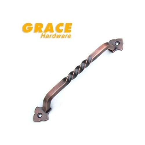 Home Decor Modern European Style Cabinet Door Handle Draw Handle Rural Wardrobe Drawer Handles(C.C.:160mm,L:175mm)