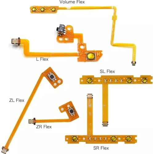 Joy-con Controller Flex Cable For Nintendo Switch SR SL ZL ZR L Button Key Ribbon Power NS Left and Right Controller Repairing