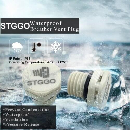 IP68 Stggo Waterproof Vent Plug for ourdoor lighting or Telecommunication enclosure