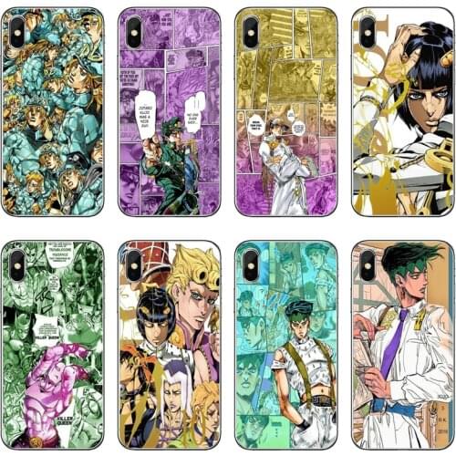 JOJOs BIZARR ADVENTUR Accessories phone Case For Huawei P30 P20 Pro P10 P9 P8 Lite Y5 Y6 Y7 Y9 P Smart Plus 2018 2019