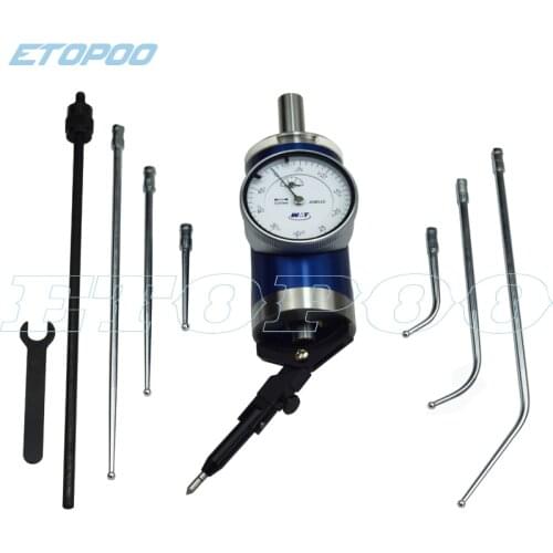 1Set Coaxial Centering Dial Test Indicator Set 0-3mm 0.01mm Center Finder Milling Tool Accuracy with Box Measuring Tool
