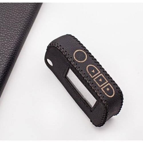 A93 Russian version car alarm system carrying leather cover for Starline A93 A63 A39 lcd two way remote case cover