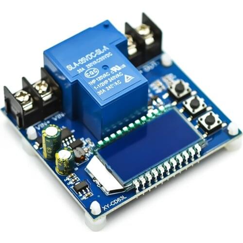 30A Battery battery charging control module Full power off DC voltage protection undervoltage loss protector