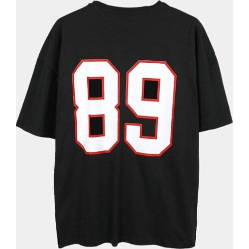 Eighty Nine Design Oversize Mens T-Shirt Black