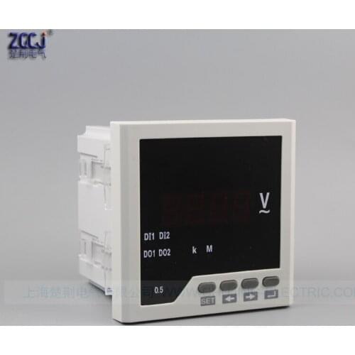AC 0-450V 96*96*80mm single phase digital voltage meter / CJ-AV31 panel meter digital voltage instrument in stocks