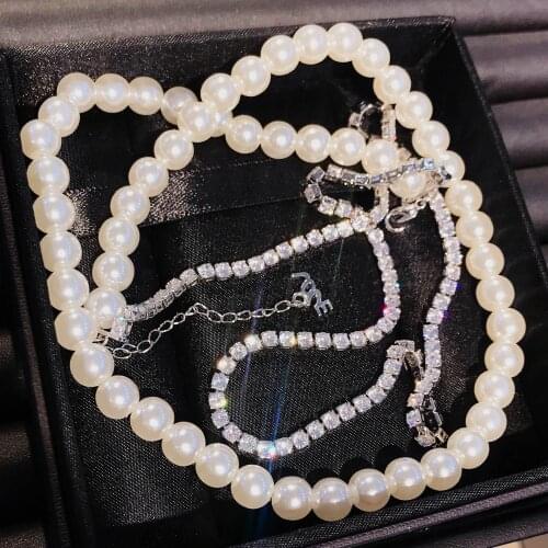 RUZZALLATI Pearl Necklaces For Women