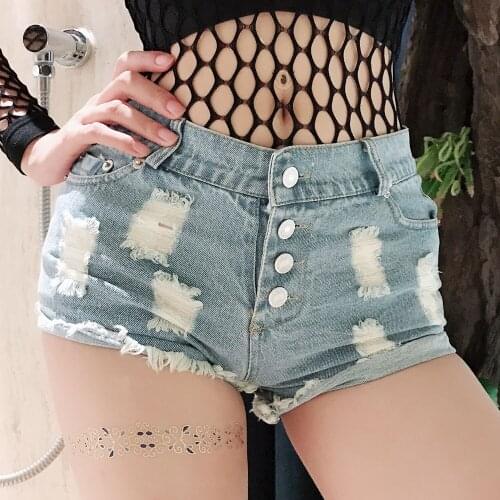 Outer hot pants anchor fast hand live dance shorts slim jeans womens summer sexy hot pants 2021 new sexy shorts