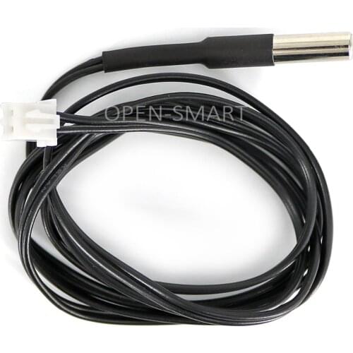 Waterproof NTC Thermistor Temperature Sensor Probe Accuracy of 1% With XH2.54-2P Connector 3950K B-value 10kohm R25 for Arduino