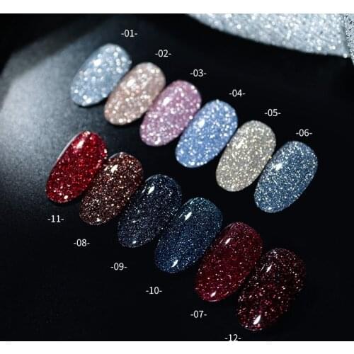 Explosion Diamond Glue 2021 New Nail Art Crystal Diamond Nail Polish Glue Fine Shine Nail Phototherapy Glue Shiny Dazzling TSLM2