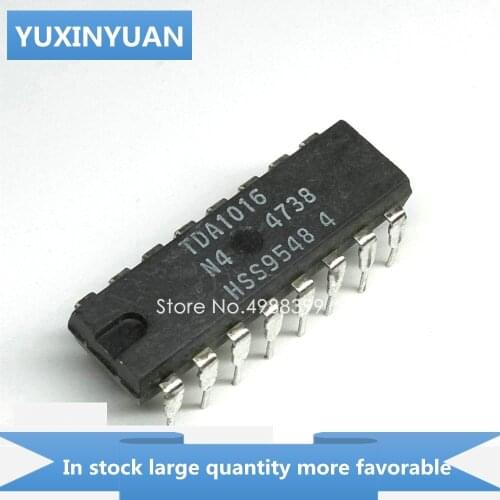 YUXINYUAN 10PCS/LOT TDA1016 TDA 1016 A1016 DA1016 DIP16 in stock in stock