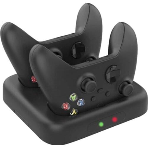 2020 Series S Dual USB C Charging Dock 5V/1A Charging Type-C Cable with Led Display for Xbox Series S X Game Controller