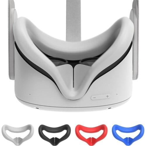 Eye Mask Cover For Oculus Quest 2 VR Glasses Silicone Anti-sweat Anti-leakage Light Blocking Eye Cover Pad For Oculus Quest 2