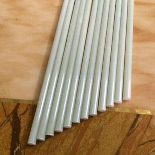 20pcs 0.8-2.0mm Round Glass Fiber Stick DIY Fishing Float Tail Material Fiber Rod For Squid Jig Hook Fishing Tackle Accessories