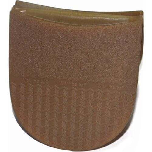 1pair Thicken Anti Slip Soft Heel Outsole DIY Replacement Shoe Soles Elastic Protector Repair Rubber Flat Men Women