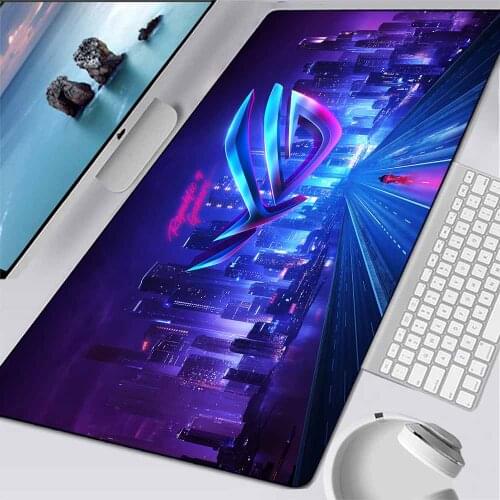 2021 Grande Borracha Antiderrapante ASUS Grande Mouse Pad Gamers Republic Game Mouse Pad XXL Notebook PC Teclado Pad CSGO Dota2