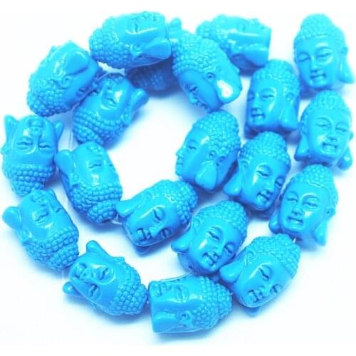 25pcs handmade buddha figure double face for charms mens bracelet making accessories size 15x10mm very fashion designs beads