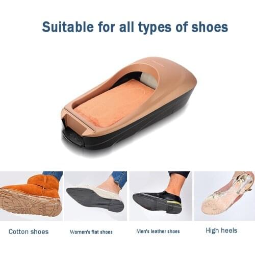 Manufacturers of Shoes Machine Automatic Shoe Cover Machine Shoe Polishing Equipment Kit Set Foot for Home New Shoes Tool