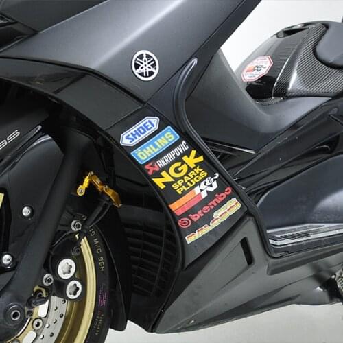 Car Styling Vinyl Bumper Sticker Motorcycle Sponsor Decoration Side Body Decals for Tmax530