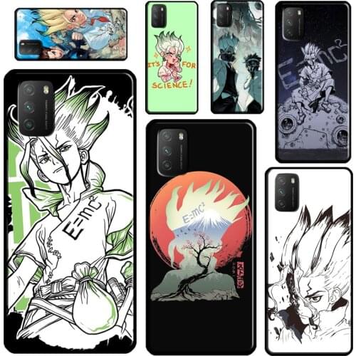 Dr Stone Senku For Xiaomi Mi Note 10 Lite Mi 11 Ultra 9T 10T Pro A3 Phone Case For POCO F3 F2 M3 X3 Pro